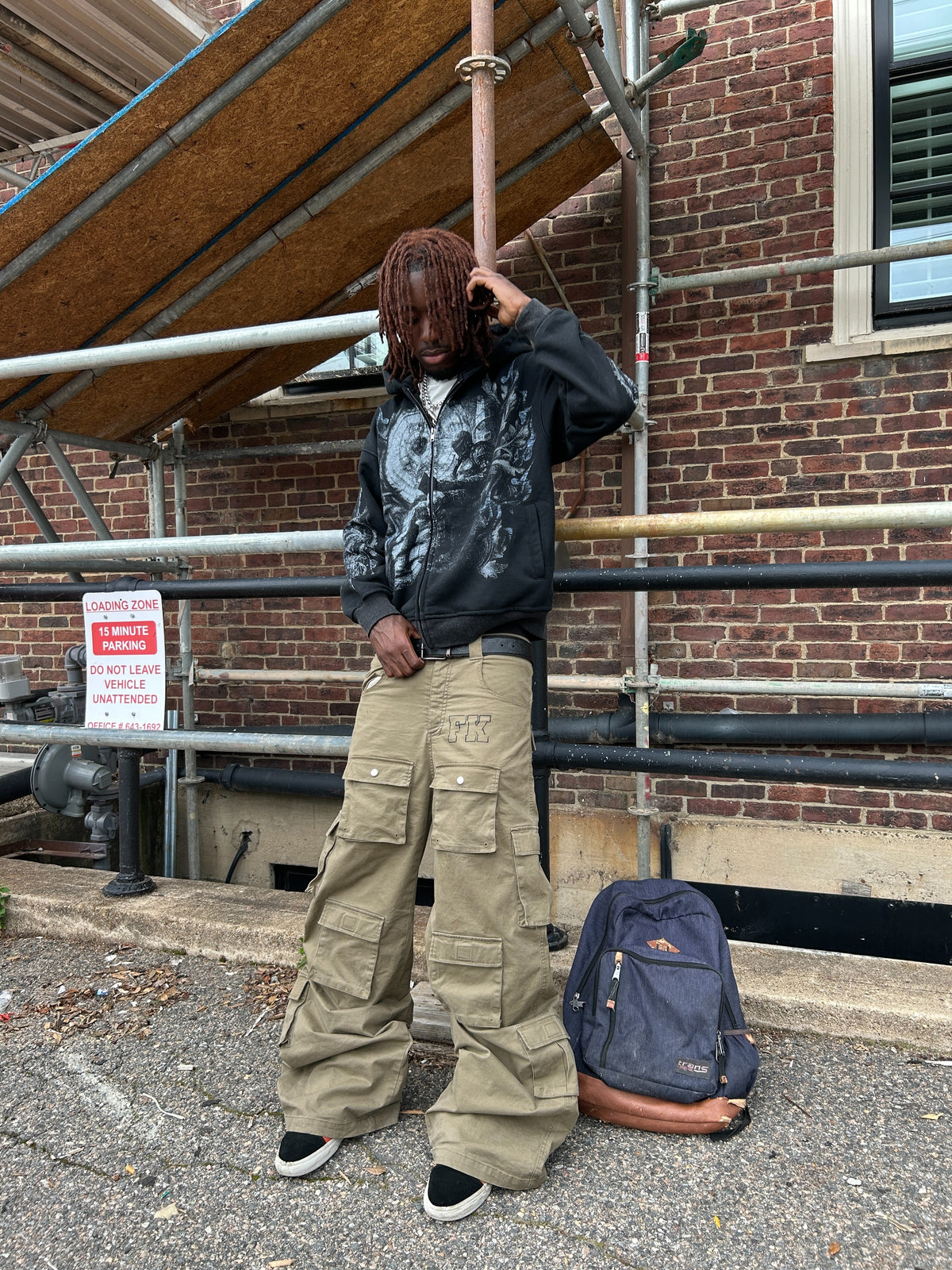 Look 02 — Knight Zip-Up