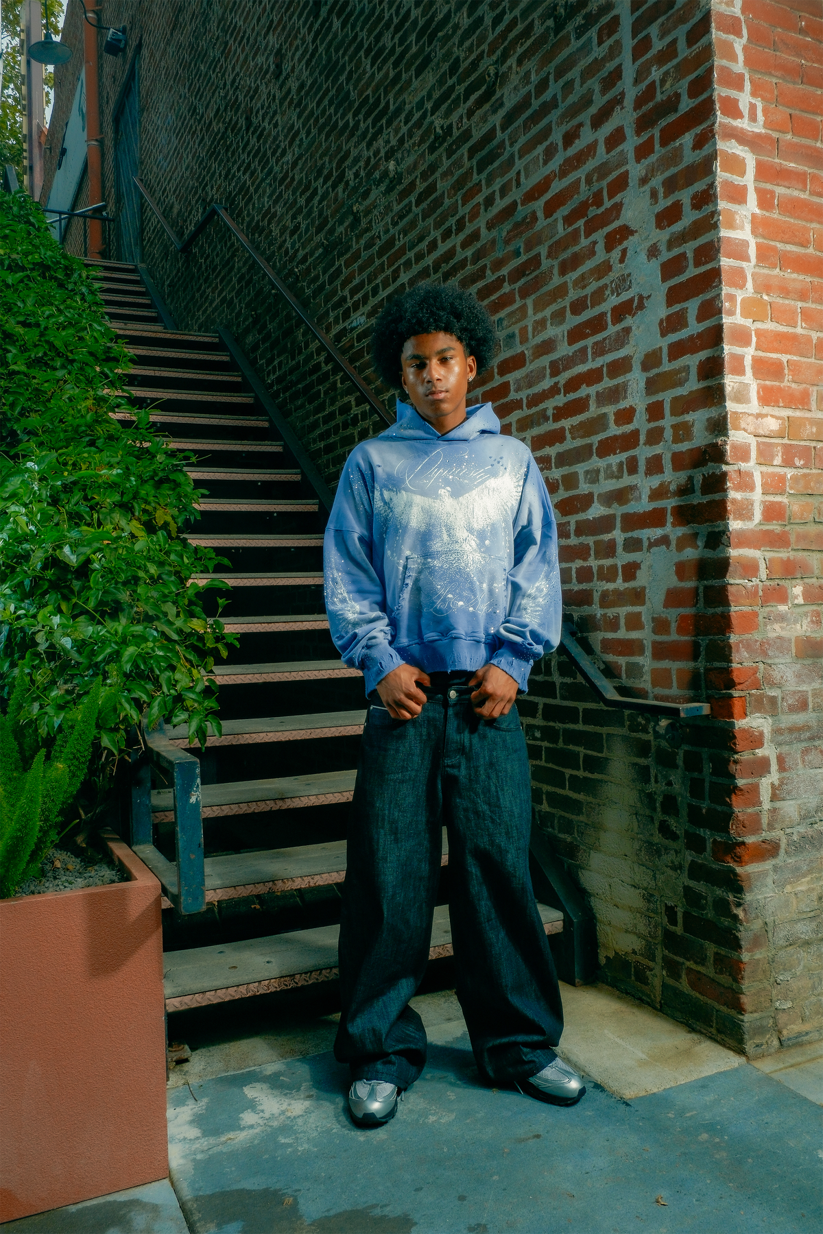 Look 01 — AZURE HOODIE